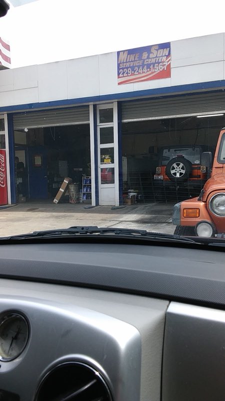 Mike & Son Service Center storefront in Valdosta, GA